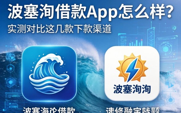 波塞冬借款app怎么样?实测对比这几款下款渠道