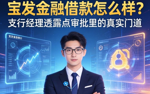 宝发金融借款怎么样？支行经理透露点审批里的真实门道
