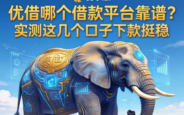 大象优借哪个借款平台靠谱？实测这几个口子下款挺稳