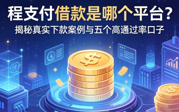 程支付借款是哪个平台？揭秘真实下款案例与五个高通过率口子