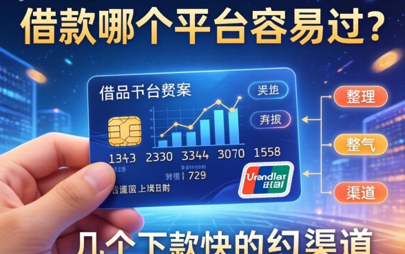用信用卡借款哪个平台容易过?整理了几个下款快的渠道