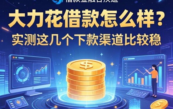 大力花借款怎么样？实测这几个下款渠道比较稳