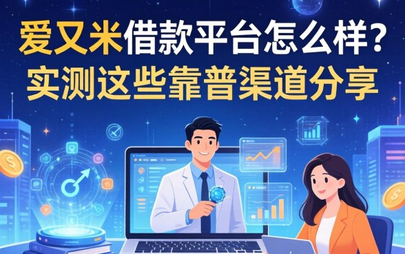 爱又米借款平台怎么样?实测这些靠谱渠道分享
