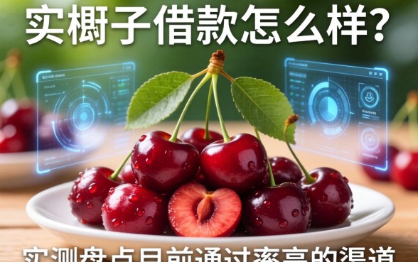 车厘子借款怎么样?实测盘点目前通过率高的渠道