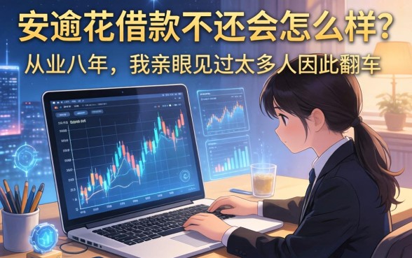 安逸花借款不还会怎么样？从业八年，我亲眼见过太多人因此翻车