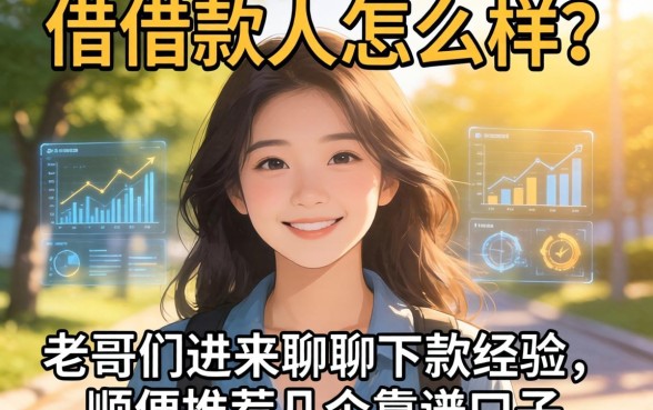阳光借借款人怎么样？老哥们进来聊聊下款经验，顺便推荐几个靠谱口子