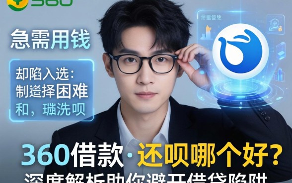 急需用钱却陷入选择困难？360借款和还呗哪个好？深度解析助你避开借贷陷阱