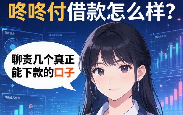 咚咚付借款怎么样？聊聊几个真正能下款的口子