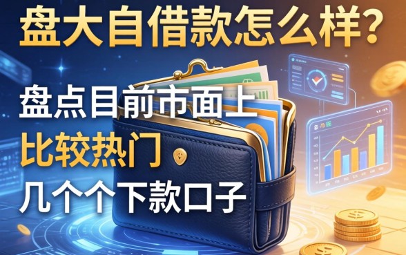大头钱包借款怎么样？盘点目前市面上比较热门的几个下款口子