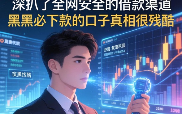 我深扒了全网安全的借款渠道,发现黑户必下款的口子真相很残酷