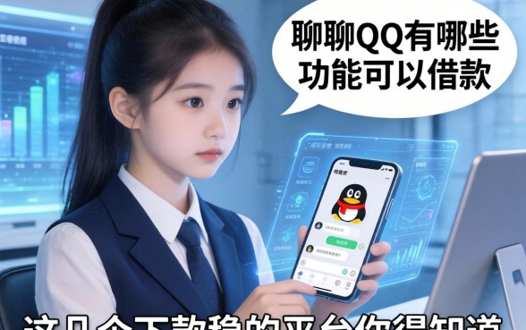 聊聊qq有哪些功能可以借款,这几个下款稳的平台你得知道
