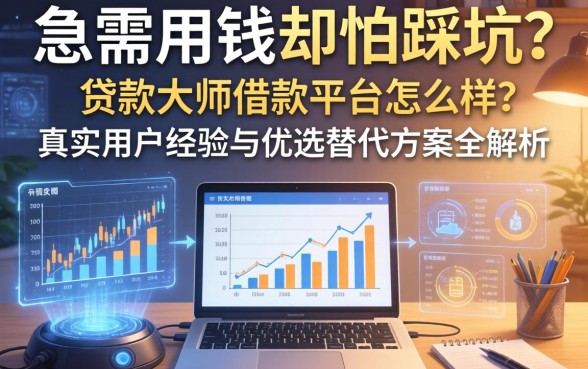 急需用钱却怕踩坑？贷款大师借款平台怎么样？真实用户经验与优选替代方案全解析