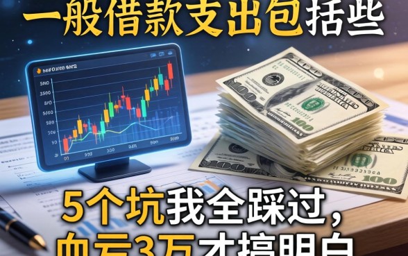 一般借款支出包括哪些方面？这5个坑我全踩过，血亏3万才搞明白