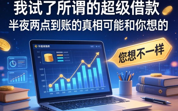 我试了所谓的超级借款,半夜两点到账的真相可能和你想的不一样