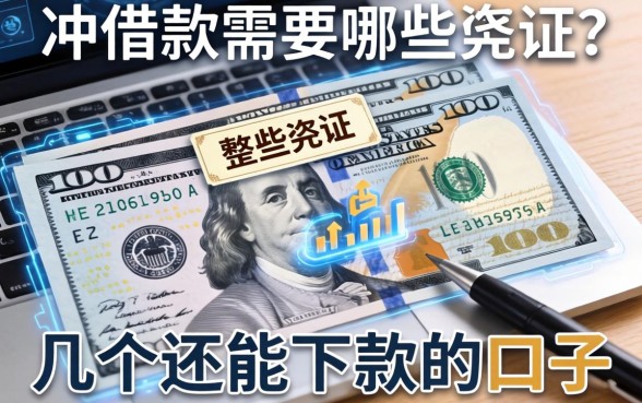 冲借款需要哪些凭证？整理了几个还能下款的口子