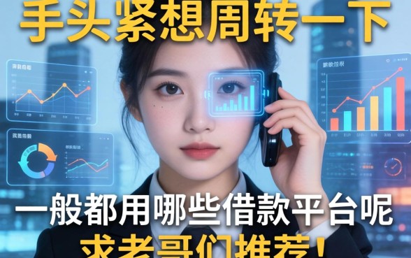 手头紧想周转一下，一般都用哪些借款平台呢？求老哥们推荐！