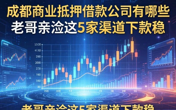 成都商业抵押借款公司有哪些？老哥亲测这5家渠道下款稳