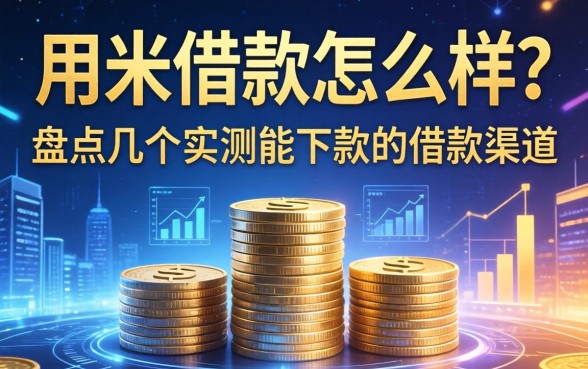 用米借款怎么样?盘点几个实测能下款的借款渠道