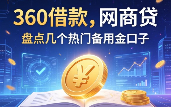 360借款和网商贷哪个更实用？盘点几个热门备用金口子