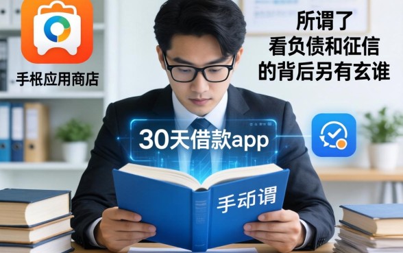 我翻遍了手机应用商店，发现那些所谓的30天借款app不看负债和征信的背后另有玄机
