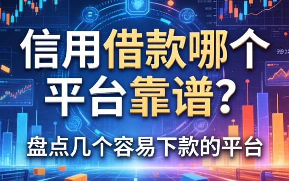 信用借款哪个平台靠谱？盘点几个容易下款的平台