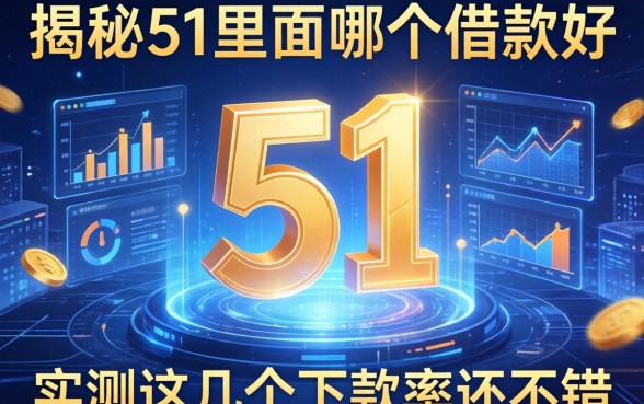 揭秘51里面哪个借款好，实测这几个下款率还不错
