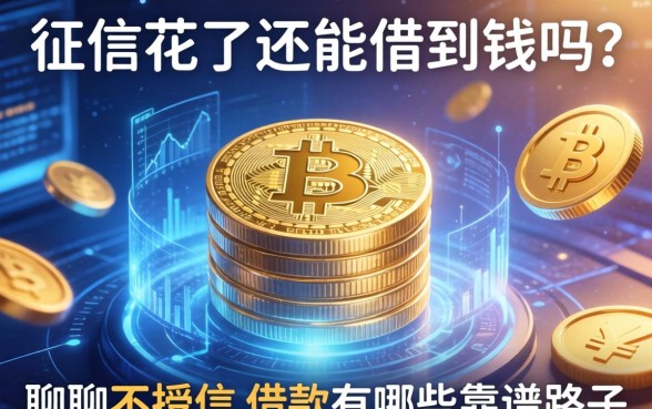 征信花了还能借到钱吗？聊聊不授信的借款有哪些靠谱路子