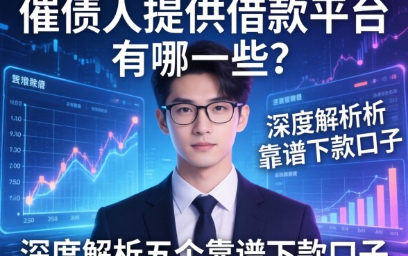 催债人提供借款平台有哪些？深度解析五个靠谱下款口子