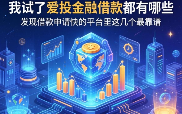 我试了爱投金融借款都有哪些，发现借款申请快的平台里这几个最靠谱