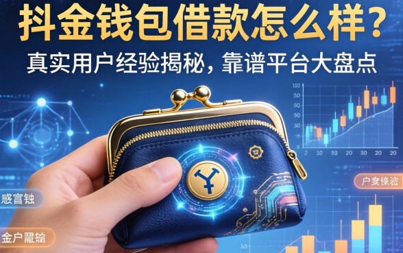 抖金钱包借款怎么样?真实用户经历揭秘,靠谱平台大盘点