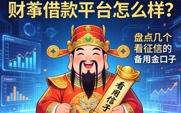 财神借款平台怎么样？盘点几个不看征信的备用金口子