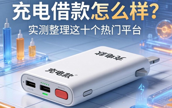 充电宝借款怎么样？实测整理这十个热门平台