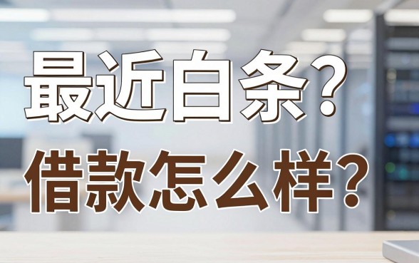 最近白条借款怎么样?除了主流渠道,这几个靠谱平台也很值得一试