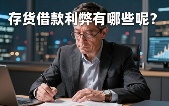老板深夜看账本发愁:存货借款利弊有哪些呢?深度解析助你资金链突围