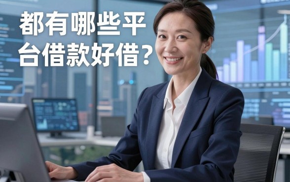 都有哪些平台借款好借?持证规划师跟你交个实底