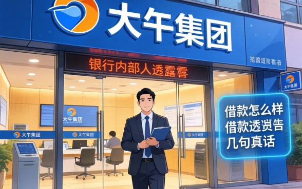 大午集团的借款怎么样了？银行内部人透露几句真话