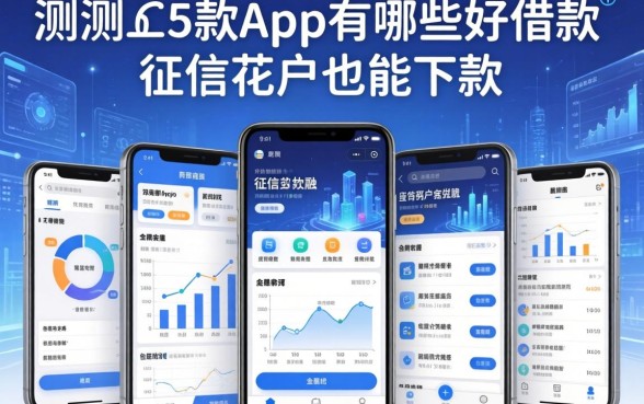 实测这五款app有哪些好借款，征信花户也能下款