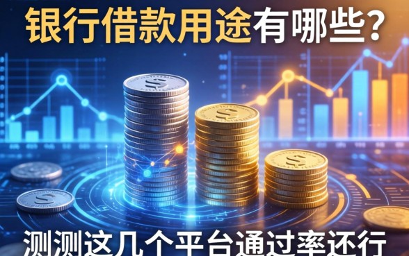 银行借款用途有哪些？实测这几个平台通过率还行