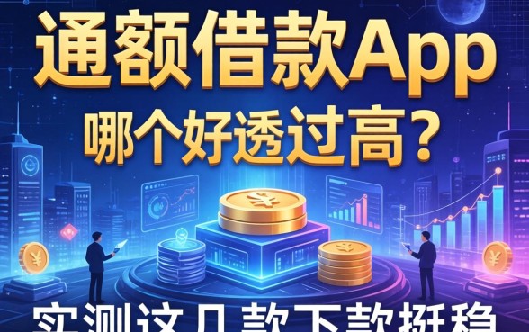大额借款app哪个好通过率高？实测这几款下款挺稳