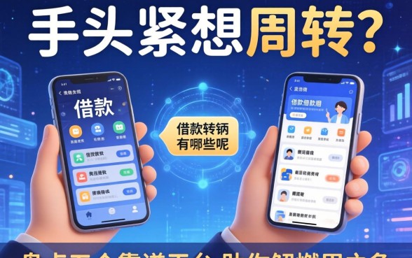 手头紧想周转？带有借款的软件有哪些呢？盘点五个靠谱平台助你解燃眉之急