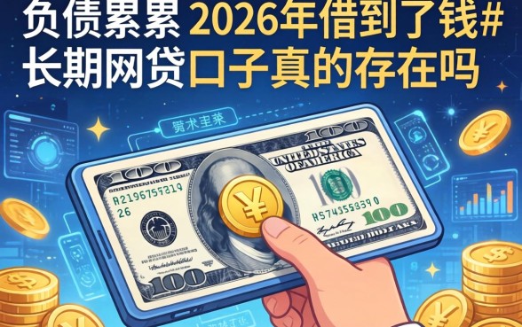 我负债累累却在2026年借到了钱，那些无视负债的长期网贷口子真的存在吗