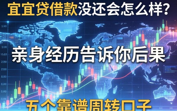 宜人贷借款没还会怎么样？亲身经历告诉你后果及五个靠谱周转口子