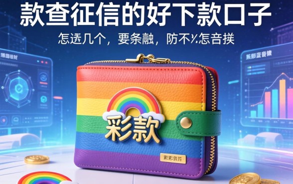 彩虹钱包的借款条件怎么样？分享几个不查征信的好下款口子