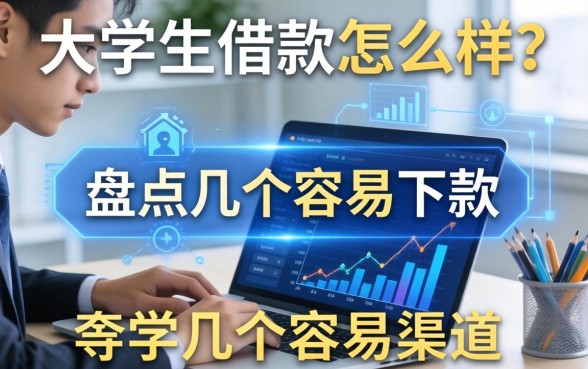 大学生借款这个怎么样？盘点几个容易下款的渠道