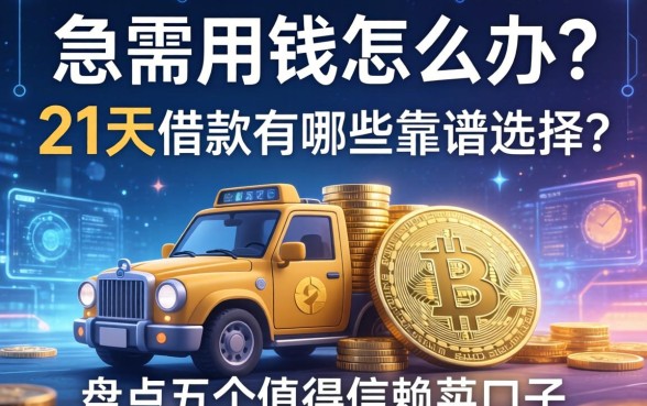 急需用钱怎么办？21天借款有哪些靠谱选择？盘点五个值得信赖的口子