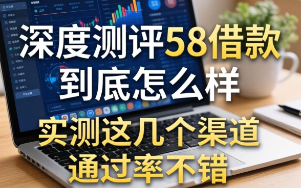 深度测评58借款到底怎么样,实测这几个渠道通过率不错