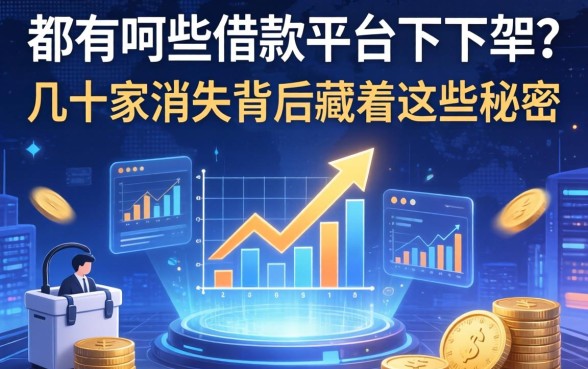 都有哪些借款平台下架?几十家消失背后藏着这些秘密