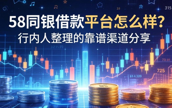 58同银借款平台怎么样？行内人整理的靠谱渠道分享