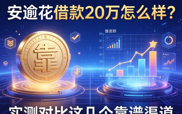 安逸花借款20万怎么样？实测对比这几个靠谱渠道