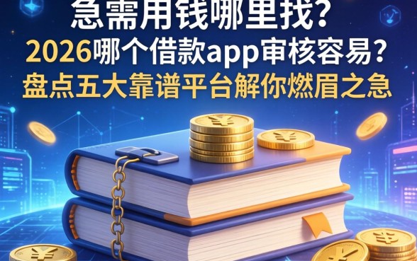 急需用钱哪里找？2026哪个借款app审核容易？盘点五大靠谱平台解你燃眉之急